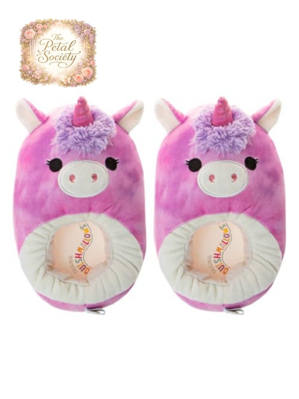 Squishmallows Plush Slippers Warm Soft Cozy House Shoes